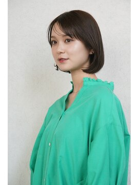 ガーデン オオタカノモリ(garden otakanomori) 大人可愛い/キレイめふんわりボブ