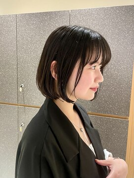 アルジャーノンシロ(ALGERNON shiro) 20代30代大人可愛いナチュラルボブ