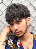 ツイストスパイラルパーマツイストパーママッシュ