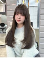 リリー(Lilley)&nbsp;松岡宏海/韓国/天神韓国ヘア/顔まわり/レイヤー/前髪/天神/当日