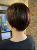 ナチュラルショートヘア