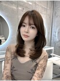 くびれミディアム＊韓国ヘア【木南育】