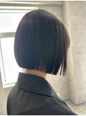 ライン感を残した大人ボブ!