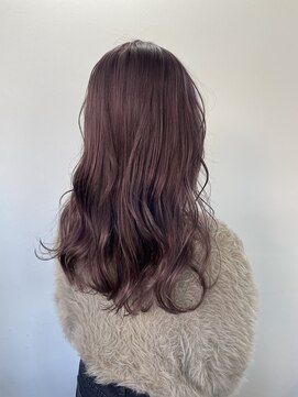 ゼアウィルビーラブデイ(there will be loveday) ピンクブラウン