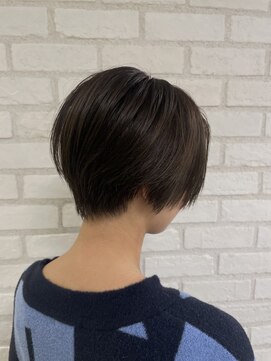 アッシュ 稲田堤店(Ash) ショートボブ×ナチュラルグレージュ