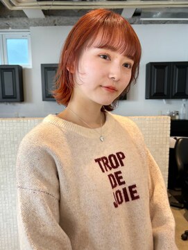 ディッセンバー 伊勢崎(December) オレンジブラウン/オレンジカラー／暖色カラー/ブリーチカラー