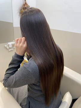 シュヴーブリヤン(cheveux brillants) 【美髪縮毛矯正で作る再現性100%な艶髪】色気のあるロングヘア