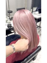 ネオ(neo.)&nbsp;ピンクベージュ/ブリーチ/ダブルカラー/ハイトーン