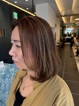 アース 浦和店(HAIR&MAKE EARTH) ミディアム　デザインカラー