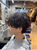 メンズカットパーマ/ニュアンスパーマ/フェザーパーマ[北千住]
