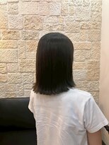 ヴァン カウンシル 川口店(VAN COUNCIL)&nbsp;切りっぱなしボブ【東川口　艶カラー】