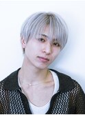 ホワイトベージュ/ラウンドマッシュ