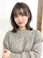 ルフェリ(Lufeli)&nbsp;【Lufeli】いとうりお/くびれヘア/オリーブグレー/顔周りカット/