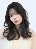 ゆる巻きミディアム[溝の口/髪質改善/縮毛矯正/白髪ぼかし]