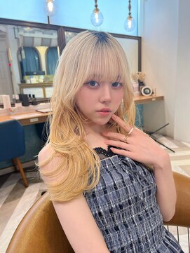 ロンドアベニール 北千住(Lond avenir) 韓国顔周り/ハイレイヤーカット/ミディアムレイヤーカット北千住