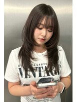 ランズ(LANDS) レイヤーカット 【韓国ヘア 大阪 梅田】