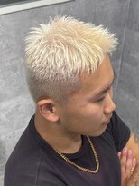 ルイス(L'wis)&nbsp;メンズベリーショートホワイトブロンド