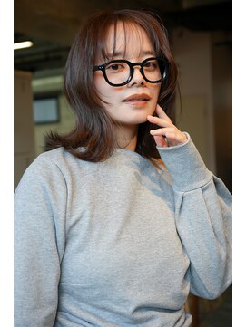 エインアンリー 明治神宮前(AIN.ANLY.) ミディアムパーマ、ミディアムパーマゆるめ、ゆるめパーマ