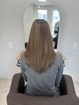 コル 市川(cor)&nbsp;再整ケアカラー(髪質改善)×ハイトーンベージュカラー