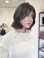 アーレント(AREND) ブリーチなしダブルカラーで叶うオリーブベージュカラー♪