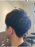 アップバングショート