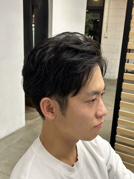 ジプソ(Gypso) メンズカット＊アップバングビジネスショート