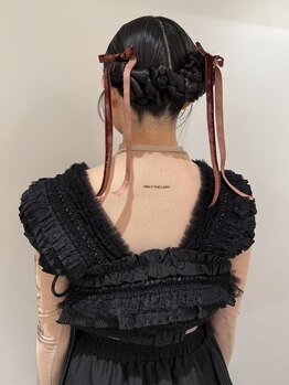 ウクク(UCUCU)の写真/【札幌ヘアセット】華やかな時間を彩る、特別なヘアセット＊いつもとはちょっと違う自分に。