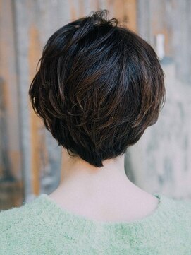 プロデュース 東橋本店(Produce) 外国人風☆丸みショート☆センターパート【橋本/東橋本/JR橋本】