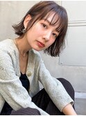 【kate 大宮】シースルーバング×アッシュブラウン