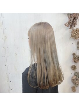 ラパヘアー(Lapa hair) 柔らかグレージュカラー