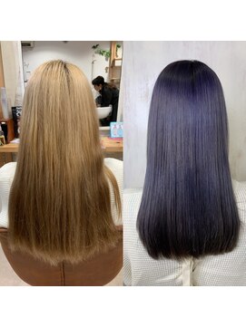 アンフィユヌキャトル(AnFye une Qatll) [AnFye une Qatll」難易度ジュエリーシステム縮毛+カット