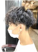 Vマッシュ×ツイストスパイラル【ツーブロック】