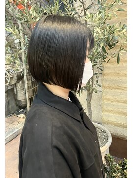 テトラ バイ ネオリーブ 横浜西口店(tetra by neolive) ミニボブで楽ちんオシャレヘアに!