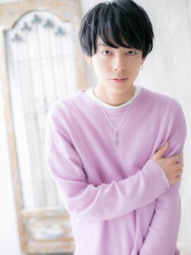 モッズヘア メン 新所沢店(mod's hair men) 重めバングの暖色系カラーマッシュD