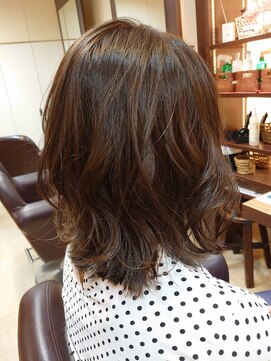 ヘアーガーデン ハニワ(Hair Garden 葉庭) AKIお客様スタイル「くびれスタイル」