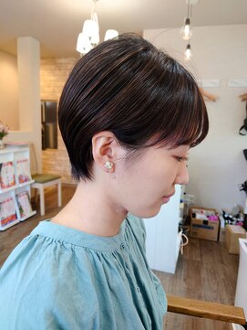 ミエル(miel) マイナス5歳若見えショートヘア、若見えくびれショート