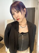 ディッセンバー 神宮前(December) 紫カラー/ぶどうカラー/パープルカラー/ブリーチカラー/渋谷