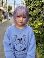 キイ 原宿 表参道(K.e.y)&nbsp;ハイトーン デザインカラー ウルフ