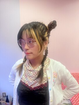 if 個性派ツインテアレンジ