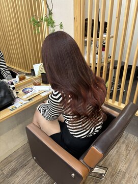 アーチフォーヘアー 梅田店(a-rch for hair) 色落ちのことも考えて(^^)b