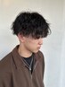 【平日限定】デザインカット＋パーマ　￥12100