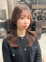 アリュウル 表参道 青山(Allure)&nbsp;ピンクベージュ×トレンドくびれヘア◯ 伊藤