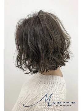 リン モアナバイヘッドライト 武蔵小杉2号店(lynn Moana by HEADLIGHT) lynn【武蔵小杉】#アッシュ#低音デジタルパーマ#大人可愛い