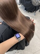 ペレ 梅田(PELE) 黒髪/ボブルフ/ネビージュ/小顔/ワンレン/梅田/髪質改善/前髪