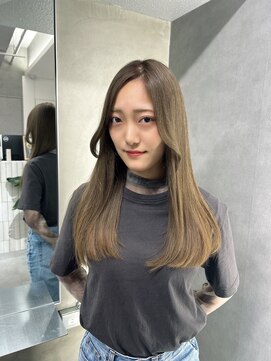 アヴァンス 西田辺(AVANCE.) オリーブベージュ/wカラー/髪質改善【西田辺・阿倍野】