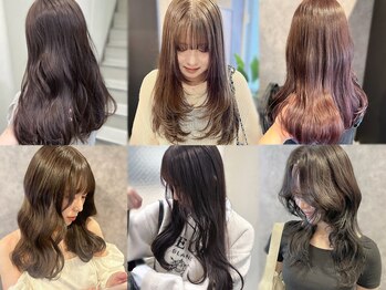 hair salon chic. 縮毛矯正/髪質改善/ブリーチ/ダブルカラー/ショートボブ/メンズ