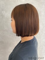 アーサス ヘアー デザイン 国立店(Ursus hair Design by HEADLIGHT) 内巻きボブ×小顔×ベージュブラウン