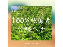 鮮度最高沖縄ヘナ取扱店！本物志向の貴女に手選別天然100％ヘナ