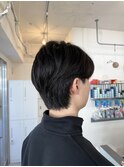 メンズカットウルフショートパーマニュアンスパーマ眉カット