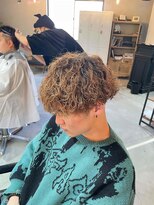 ディオ 町田店(DIO)&nbsp;プリっと波巻きパーマ【メンズパーマ】